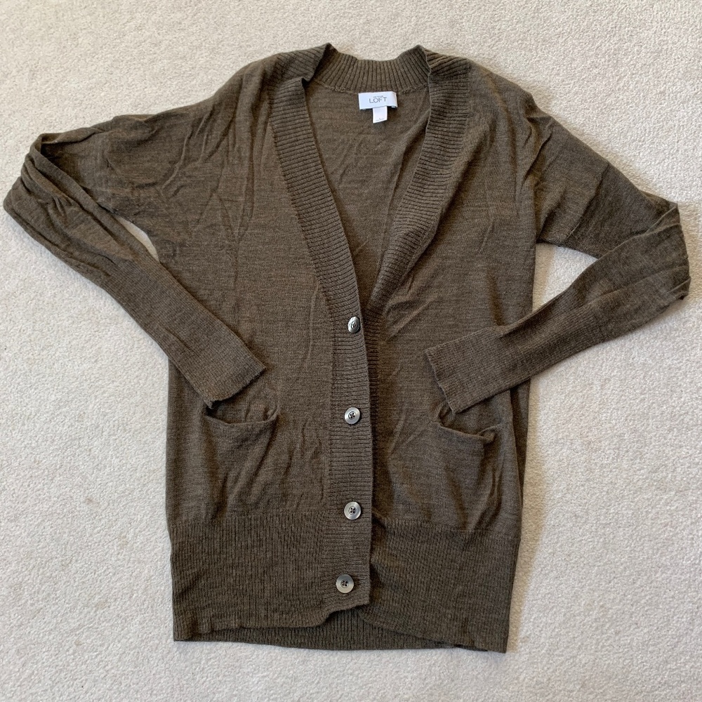 The Loft Button Down Cardigan